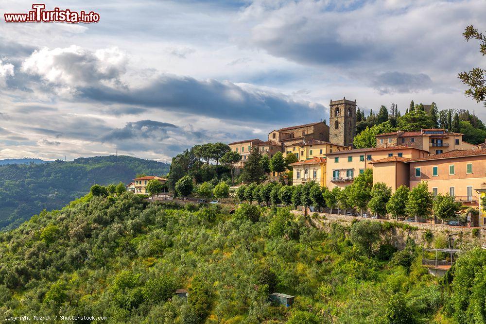 Immagine Il borgo di Montecatini Alto domina la zona di Montecatini Terme in Toscana - © Muzhik / Shutterstock.com