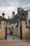 Il Borgo di Azay-le-Rideau nei pressi del Castello, Loira, (Francia) - Essendo stata classificata come una delle fortezze più belle del dipartimento di Indre-et-Loire, anche il circondario ...