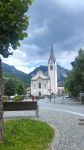 Chiesa Parocchiale a San Viglilio di Marebbe, Trentino Alto Adige. Gotica ma ricostruita in stile rococò fra il 1781 e il 1782, questa graziosa chiesetta si presenta con il solo campanile ...