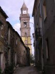 il Campanile della Chiesa di San Nicolò, alto ben 34 metri, è una delle attrattive del centro di Ortueri in Sardegna