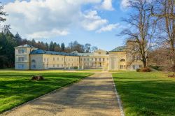 Il Castello di Lazne Kynzvart fotografato in estate, Repubblica Ceca