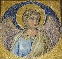 Il mosaico con l'Angelo attribuito a Giotto a Boville Ernica nel Lazio