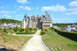 Il parco ed il Castello di Langeais del XV secolo in Francia, Valle della Loira