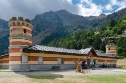 Il rifugio Valasco sulle Alpi Marittime vicino a Valdieri in Piemonte