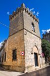Il Torrione del Castello Arditi di Presicce in Puglia