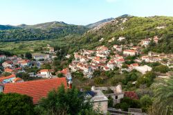 Il vecchio borgo di Lastovo (Lagosta) isola della Dalmazia in Croazia