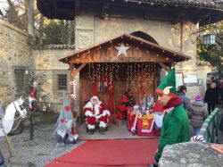 La capanna di Babba Natale a Grazzano Visconti, durante l'Avvento - ©  Natale a Grazzano Visconti