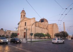La chiesa parrocchiale di Selargius in Sardegna