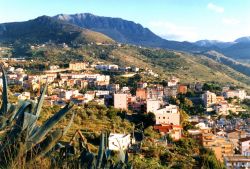 Montelepre, vista panoramica della cittadina del palermitano