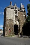 Il Municipio di Nantes, Francia. Il caratteristico edificio medievale che ospita il palazzo municipale della città.
