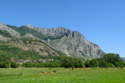 Paesaggio nei dintorni di Valdieri in Provincia di Cuneo in Piemonte


