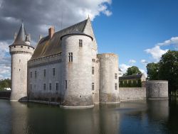 Particolare del castello di Sully nella valle della Loira - © wiktord / Shutterstock.com