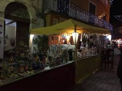 San Potito Sannitico, le bancarelle del mercatino di Natale