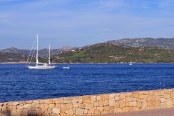 Scorcio panoramico del golfo di Arzachena, Sardegna. Una bella immagine dell'insenatura più grande e profonda della Sardegna del nord est.  - © nikoniano / Shutterstock.com
 ...