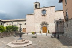 La chiesa di San Francesco, monumento storico di Leonessa nel Lazio