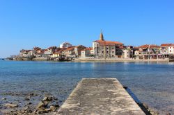 Una bellissima giornata di sole a Umago, cittadina di 13.000abitanti dell'Istria nord-occidentale (Croazia).