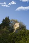 Un vecchio casolare di collina vicino ad Alviano in Umbria