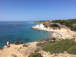 Una bella spiaggia vicino a Carloforte,  Isola di San Pietro, Sardegna