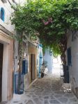 Una strada tipica del centro storico di Mahdia in Tunisia