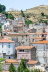 Uno scorcio del centro storico di Bitti, siamo in provincia di Nuoro in Sardegna.