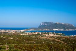 Vista panoramica della zona di Golfo Aranci in Sardegna