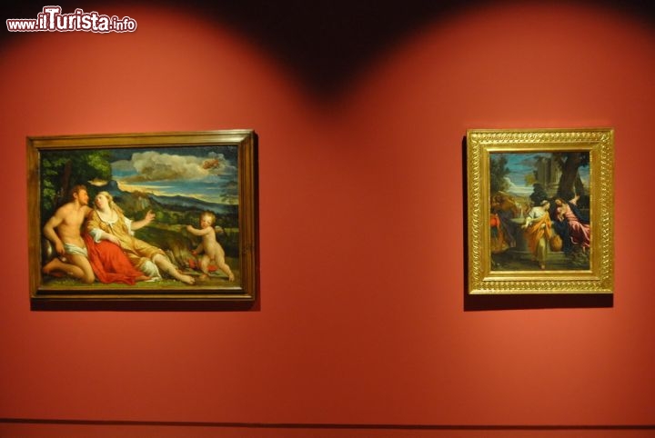 Dentro alla sala 5 della mostra Tutankhamon, Caravaggio e Van Gogh a Vicenza