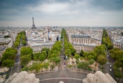 Veduta dall'Arco di Trionfo, Parigi - Di ...