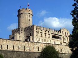 La Torre cilindrica d'Augusto, siamo nel Castello del Buonconsiglio a Trento - © DyziO / Shutterstock.com