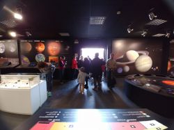 La sezione dedicata a spazio ed astronomia al Museo del Volo di Volandia
