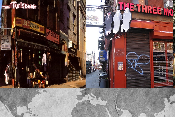 Beastie Boys, Paul's Boutique: il locale ora si chiama The Three Monkeys per celebrare questa cover storica, si trova al 99 di Rivington Street, NYC