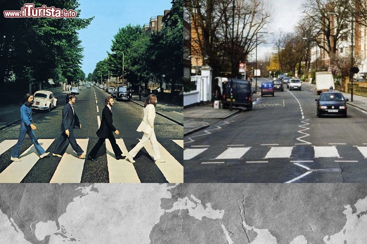 The Beatles, Abbey Road: il luogo sulla copertina è l'omonima strada di Londra