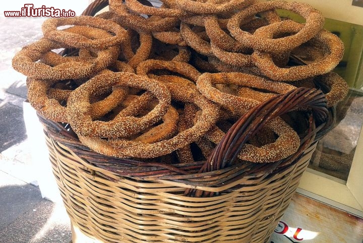 Immagine Chiosco di koulouri nel centro di Atene