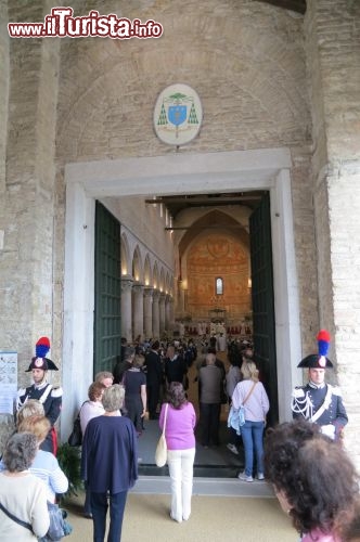 Immagine Aquileia entrata nella Basilica di Santa Maria Assunta