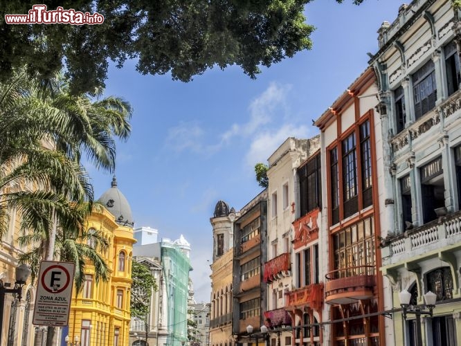 Immagine Architettura portoghese in stile coloniale a Recife, Pernambuco (Brasile) - © Magdalena Paluchowska / Shutterstock.com