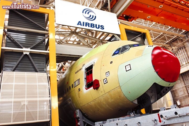 Immagine L'Assemblaggio dell'Airbus A380 presso l'Airbus di Tolosa- © Airbus S.A.S.