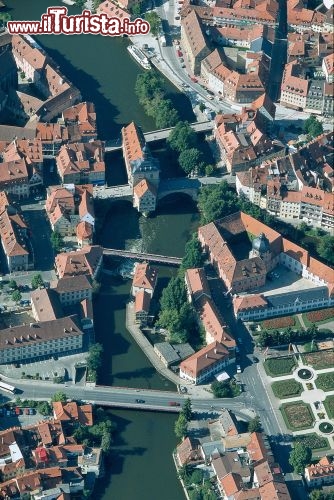 Immagine Bamberga (Bamberg) vista dall'alto della Main franken Altstadt - Copyright Ente Turismo Germania