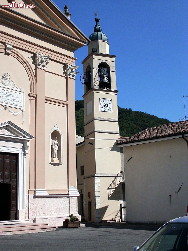 Immagine Campanile della parrocchiale di S. Andrea a Badia Calavena, provincia di Verona - © Zen41 - CC BY 3.0, Wikipedia