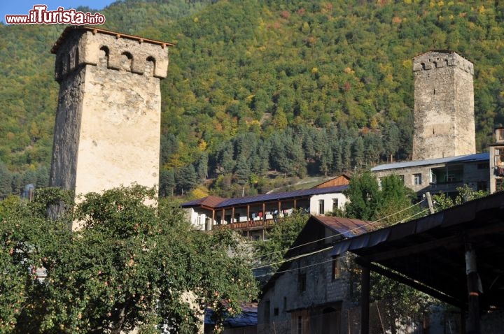 Immagine Casa tipica a  torre di Mestia in Georgia