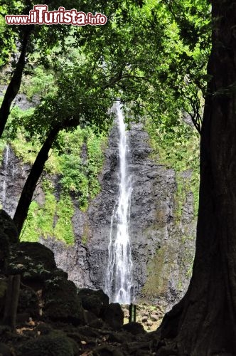 Immagine Cascata Veimahota a Tahiti Polinesia