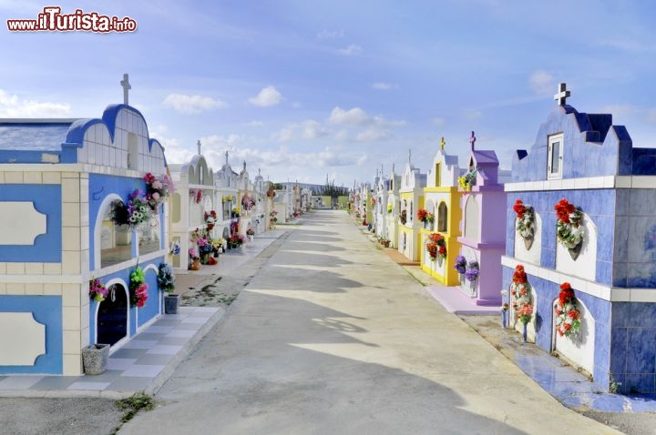 Immagine Cimitero cattolico di Santa Ana, si trova a Noord Aurba - © meunierd / Shutterstock.com