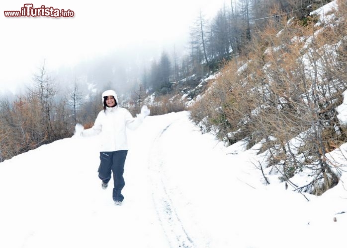 Immagine Escursione sulla neve lungo le piste de La Thuile