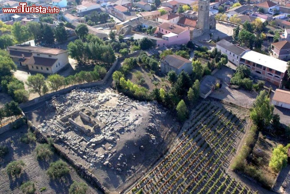 Immagine Vista aerea di Gesico in Sardegna - © Sardegnaturismo.it