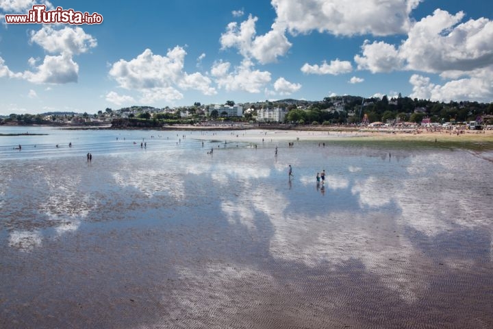 Immagine Scorcio panoramico su Torquay, Inghilterra - Il clima temperato, più mite rispetto al resto del paese, è fortemente influenzato dalla presenza del mare su cui si affaccia la città di Torquay. Anche grazie a questa caratteristica, la località del Devon, situata a sessanta chilometri da Plymouth, è divenuta con il trascorrere del tempo uno dei centri balneari più frequentati del Regno Unito © Barry Singleton / Shutterstock.com