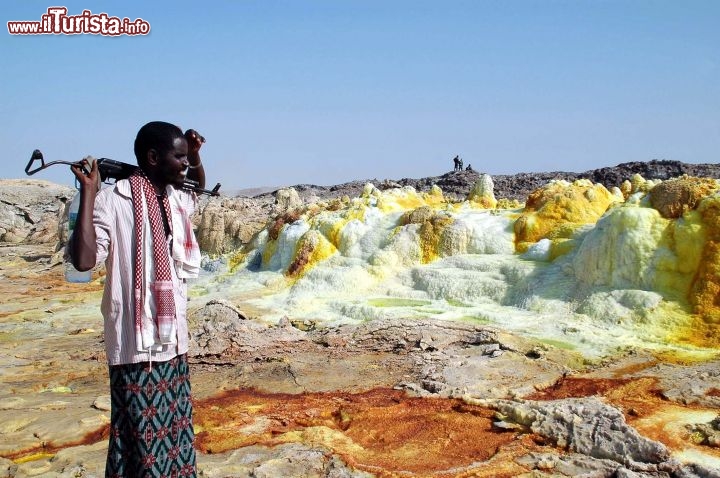 Immagine Iminerali di Dallol il favoloso luogo geologico della Dancalia in Etiopia - Foto di Giulio Badini