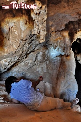 Immagine Incisioni Rupestri alla Djara Cave, nella  sala delle gazzelle - In collaborazione con I Viaggi di Maurizio Levi