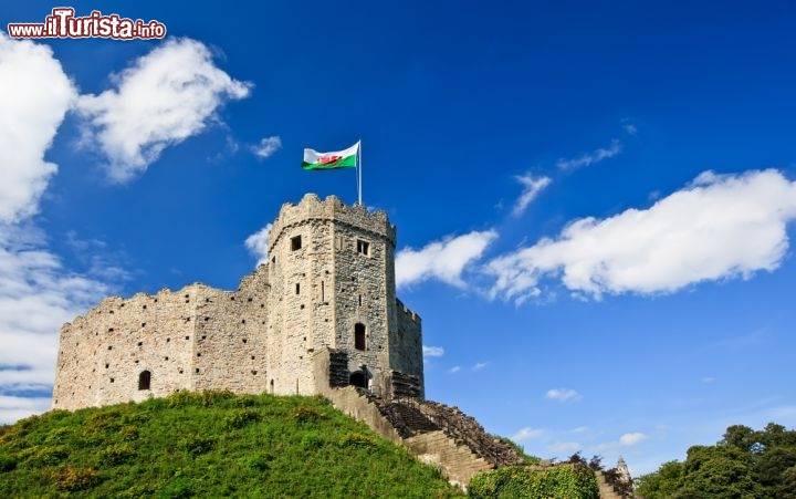 Immagine Lo storico Castello di Cardiff in Galles - © Matt Trommer / Shutterstock.com