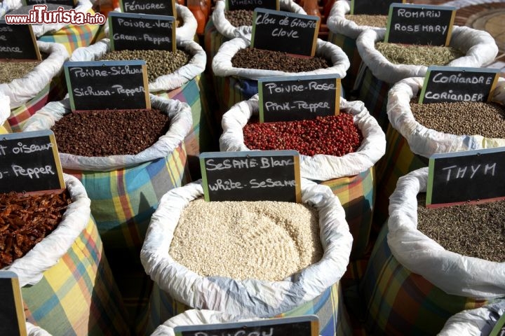 Immagine Variopinto mercato a Marigot, capitale francese dell'isola di Saint Martin  - © jeff gynane / Shutterstock.com