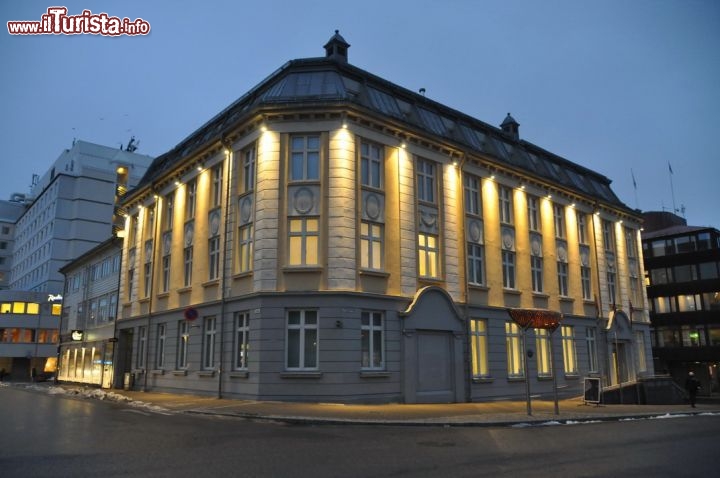 Immagine Un palazzo signorile nel centro storico di Tromso in Norvegia