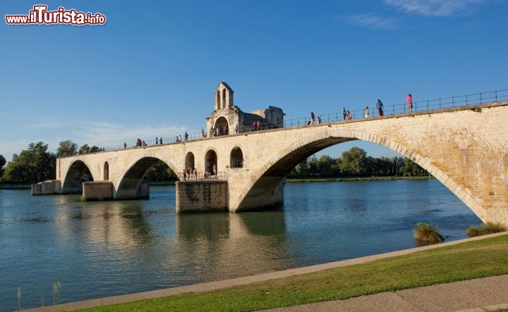 Immagine Ponte sul fiume Rodano ad Avignone - Avignon Tourisme, Copyrights Yann de Fareins / Noir d’Ivoire