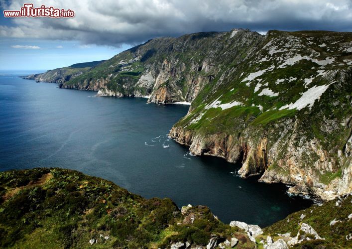 Immagine Slieve League la costa selvaggia dell' Irlanda nella contea di Donegal